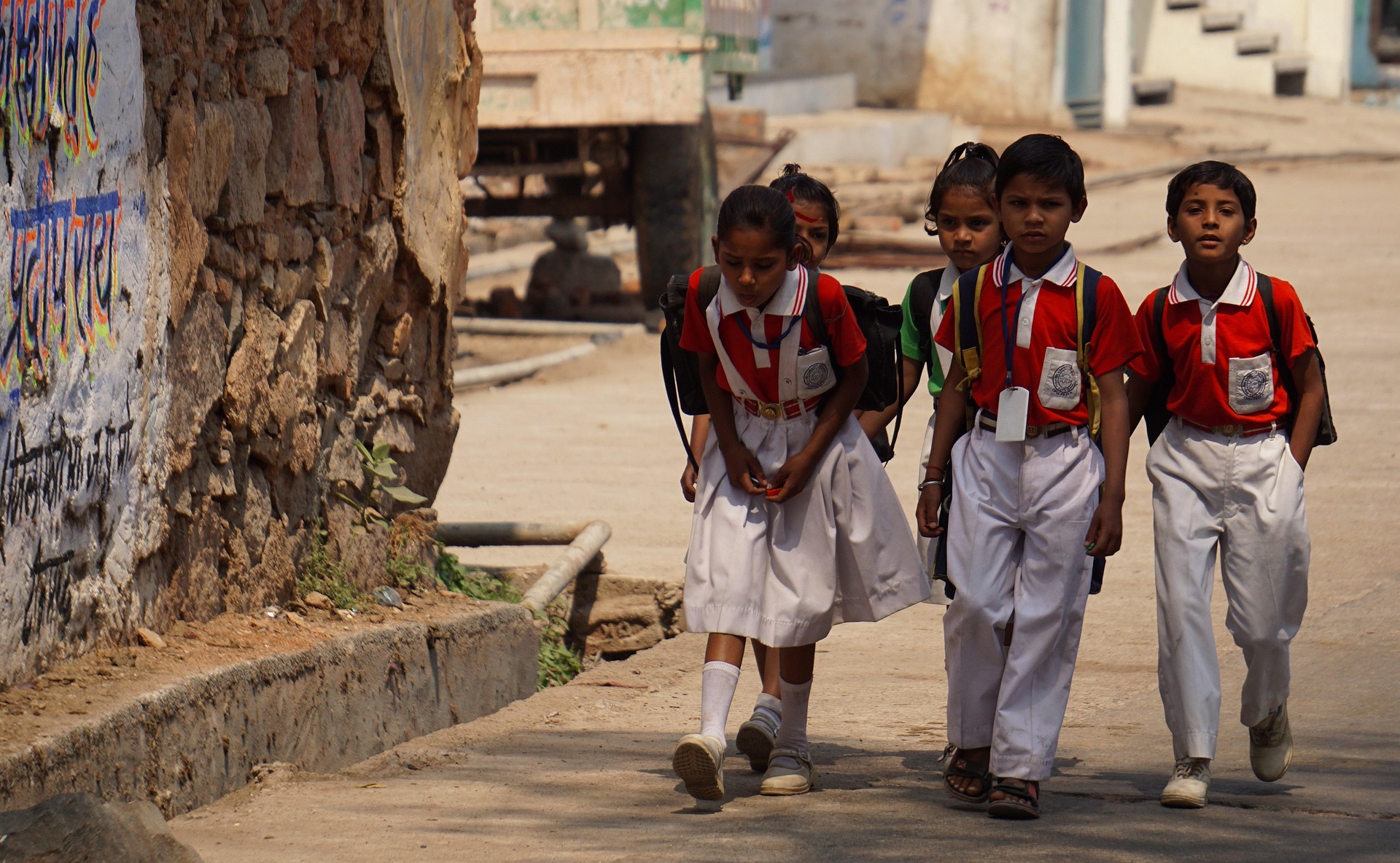 Children learning